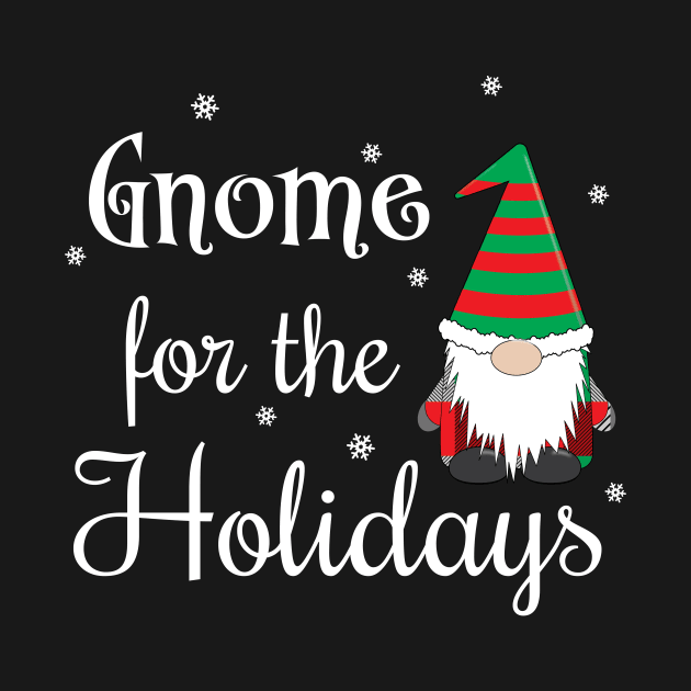 Gnome For The Holidays White by KevinWillms1