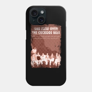 McMurphy's Escape Wardrobe Nest T-Shirts, Defy the System with Stylish Nonconformity Phone Case