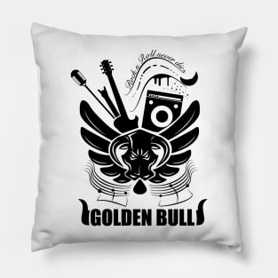 Golden bull Pillow