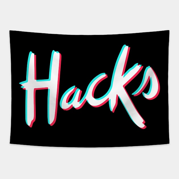 Hacks HBOMax Original Logo in 3d Tapestry by Emmikamikatze