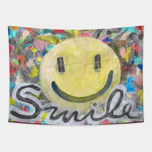 Smiling faces - 2 Tapestry