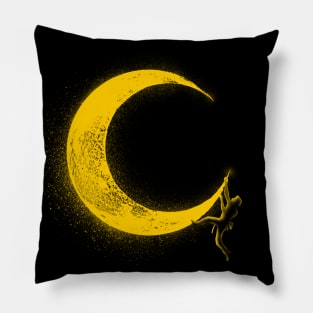 Climbing moon Pillow