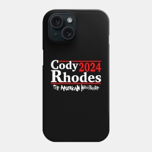 Cody Rhodes President 2024 Phone Case