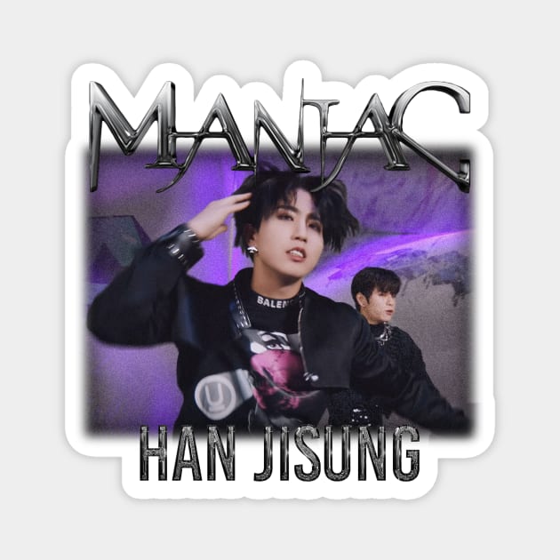 Han Jisung - MANIAC SKZ Magnet by GlitterMess