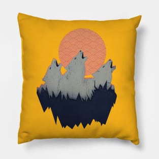 Howling Moon Pillow