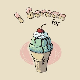 I Scream for... Mint Choc Chip T-Shirt