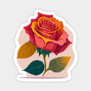 Cute Rose Magnet