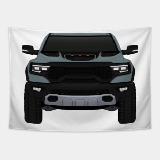 Ram Grey + Black Tapestry