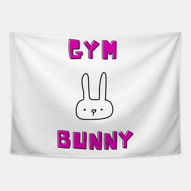 Gym Bunny Tapestry by JLBCreations