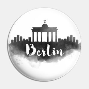 Berlin watercolor Pin