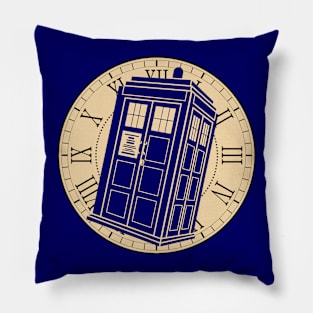 Timey Wimey Call Box Pillow