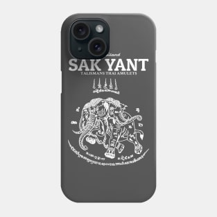 Muay Thai Sak Yant Elephant Phone Case
