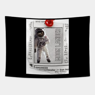 Moon Lander Tapestry