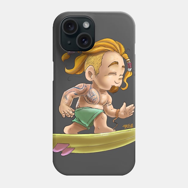 Surfin' Phone Case by Schink