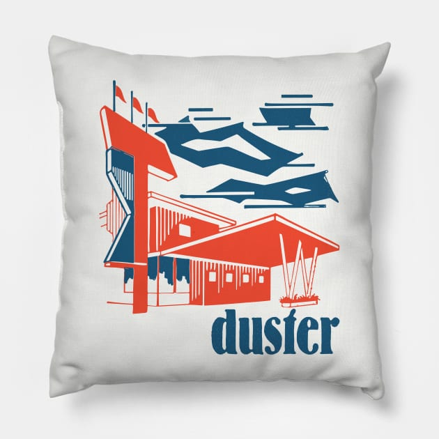 Duster  •   •   •  Original Fan Design Pillow by unknown_pleasures