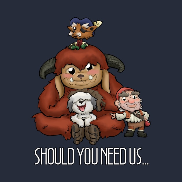 Should you need us... by zacksmithart