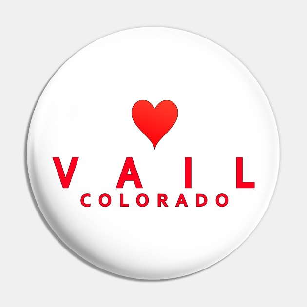 Vail Colorado Pin by SeattleDesignCompany