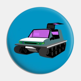 Snowmobile Pin