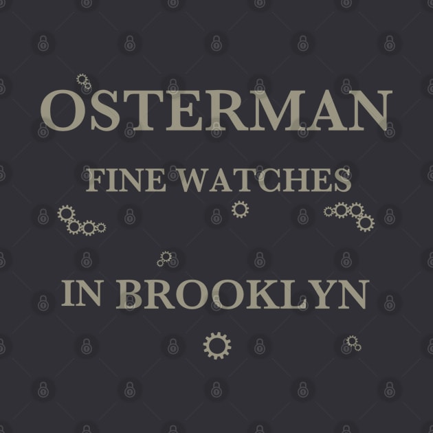 Osterman Fine Watches - Watchmen by GeekGiftGallery