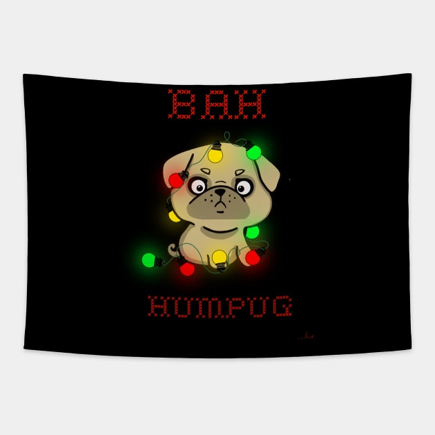 Bah humpug Tapestry by Melissak