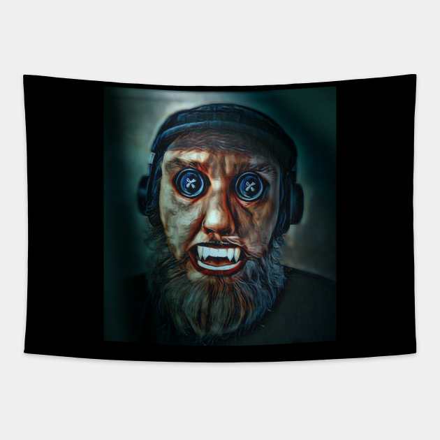WOLFMAN Tapestry by Smurff The Necromancer