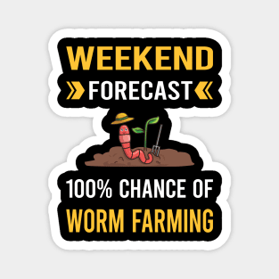 Weekend Forecast Worm Farming Farmer Vermiculture Vermicompost Vermicomposting Magnet