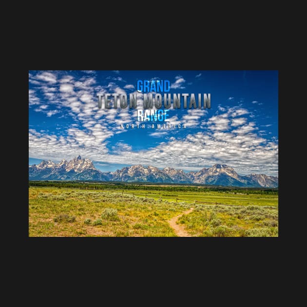 Grand Teton Mountain Range by Gestalt Imagery