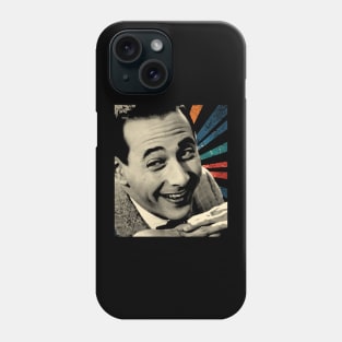 sketc vintage herman - pee wee Phone Case