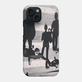 shadows of people Phone Case