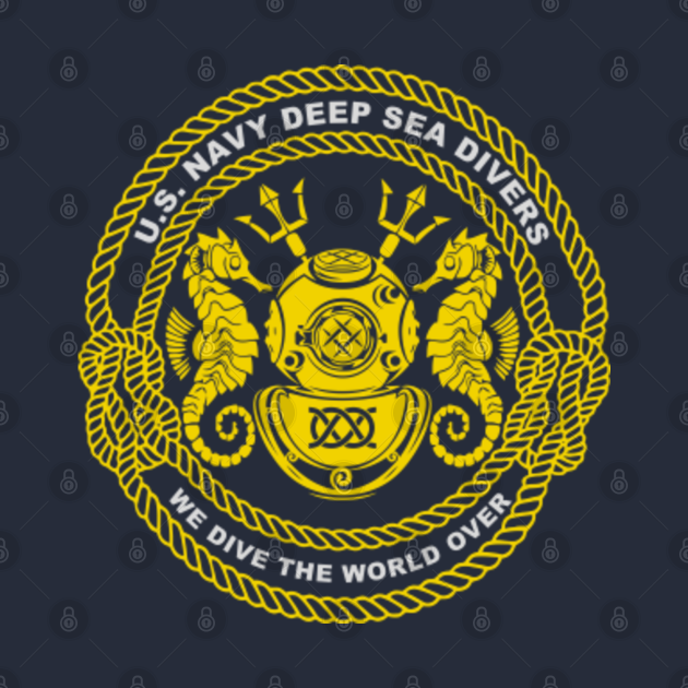 Discover US Navy Deep Sea Diver - Us Navy Deep Sea Diver - T-Shirt