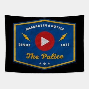 The Police // Play Button Tapestry