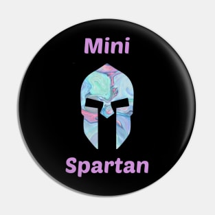 Mini Spartan Warrior Pin