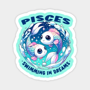 Pisces: Celestial Koi Fish gift Magnet