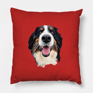 Bernese Mountain Dog Pillow