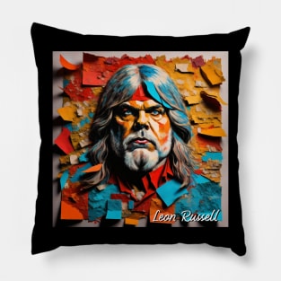 Leon Russel // Paper Art Pillow