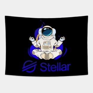 Stellar lumens coin Crypto coin Cryptocurrency Tapestry