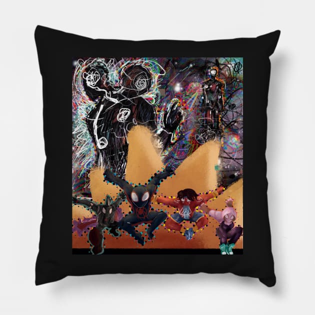 Spider Verse Pillow by Aveetheavatar