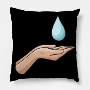 World Water Day Water Hand Pillow