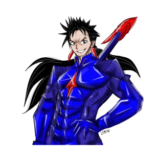 lancer in fate stay night in sinister cosplay T-Shirt