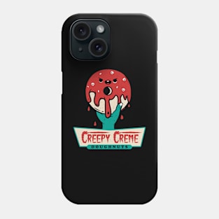 Creepy Creme Doughnuts Phone Case