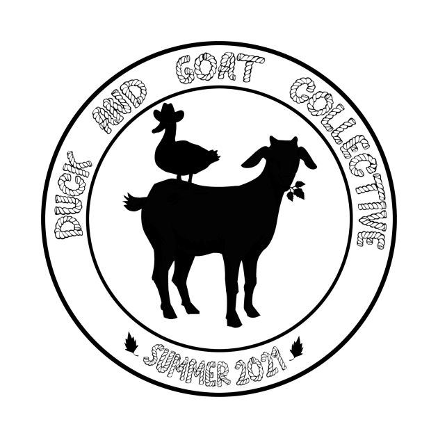 Black Duck and Goat Co Camp Logo by canarysprout