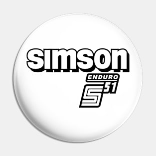Simson S51 Enduro logo Pin