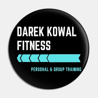 DK Fitness Logo Pin