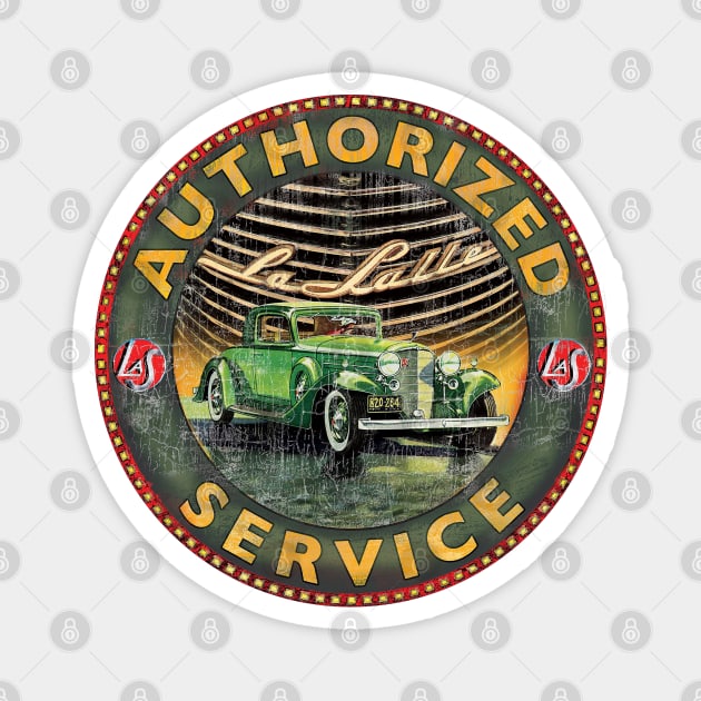 Authorized Service - La Salle Magnet by Midcenturydave