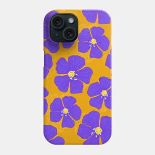 WILD FLOWERS Flax Phone Case