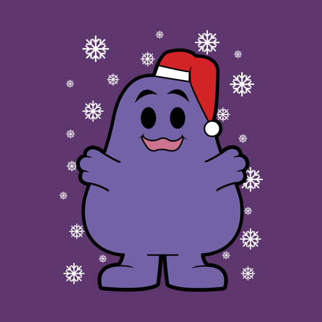 Grimace Christmas by liora natalia