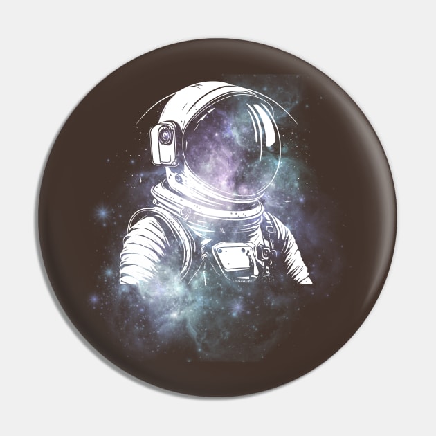 Space - Possibility Pin by Rissenprints