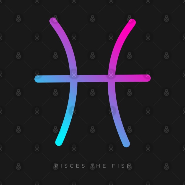 Gradient Pisces Zodiac by TheSoldierOfFortune