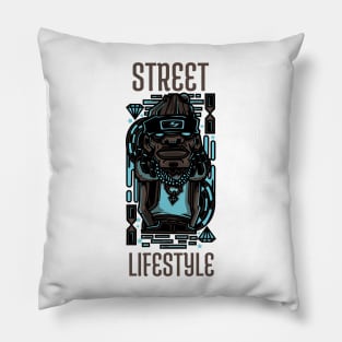 Street lifestyle Pillow