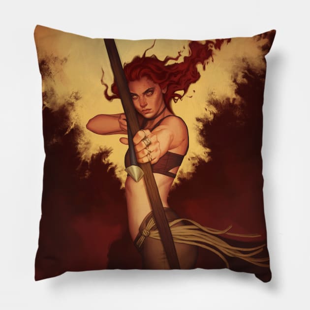 Sagittarius Pillow by fdasuarez